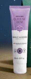 HIDRATANTE ROSA E ALGODÃO 100 ML